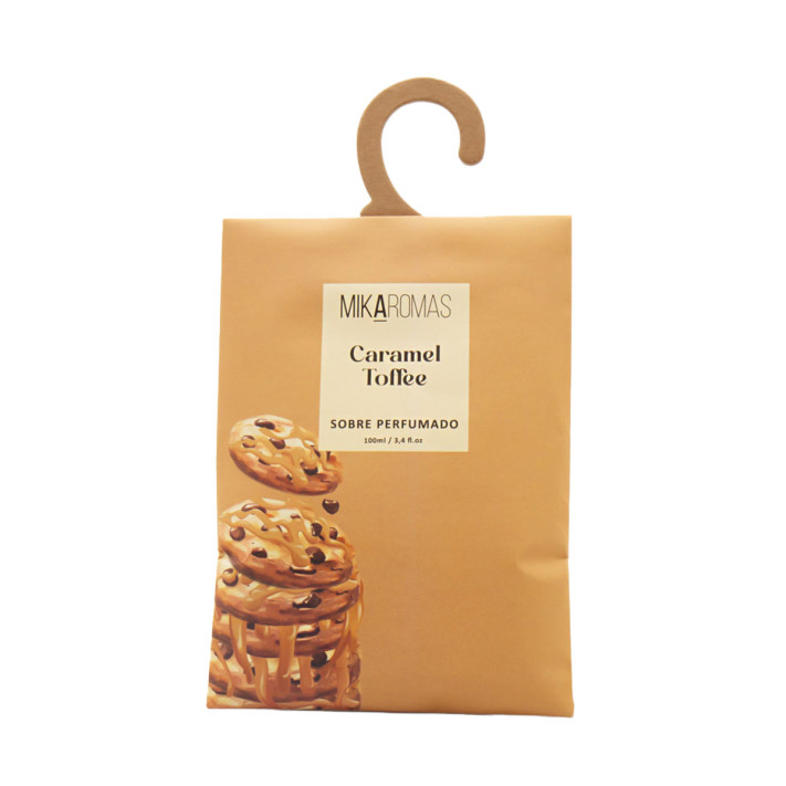 MIKAROMAS Saszetka zapachowa do szaf i szuflad CARMEL TOFFI, 100 ml
