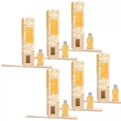 MIKAROMAS Patyczki zapachowe KWIAT WANILII 30 ml, pakiet 6 opakowań