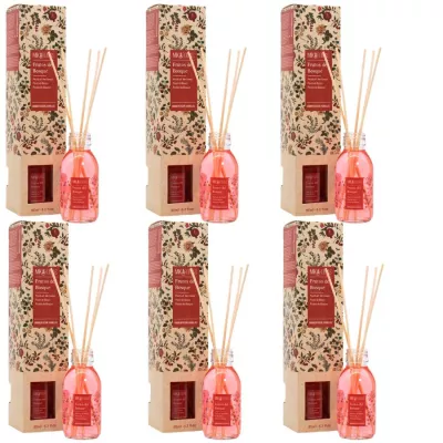 MIKAROMAS Patyczki zapachowe OWOCE LEŚNE 95 ml, pakiet 6 opakowań