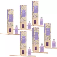 MIKAROMAS Patyczki zapachowe POLE LAWENDY 30 ml, pakiet 6 opakowań