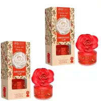 MIKAROMAS Dyfuzor zapachowy w formie kwiatu OWOCE LEŚNE 65 ml, pakiet 2 opakowań