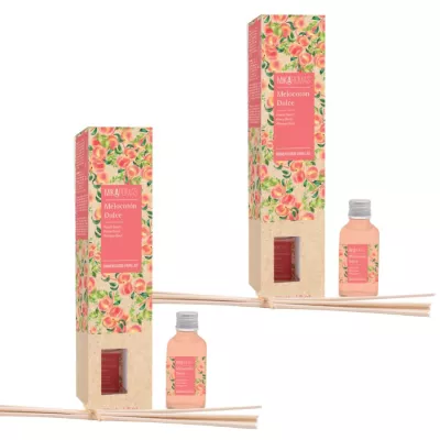 MIKAROMAS Patyczki zapachowe SŁODKA BRZOSKWINIA 30 ml, pakiet 2 opakowań