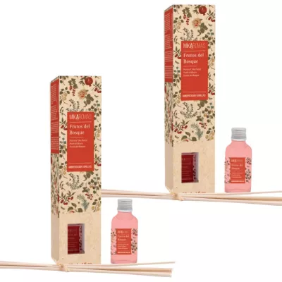 MIKAROMAS Patyczki zapachowe OWOCE LEŚNE 30 ml, pakiet 2 opakowań