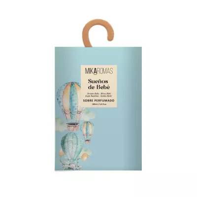 MIKAROMAS Saszetka zapachowa do szaf i szuflad SUENOS DE BEBE, 100 ml