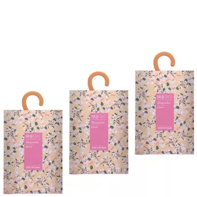 MIKAROMAS Saszetka zapachowa  do szaf i szuflad MAGNOLIA 100 ml, pakiet 3 opakowań