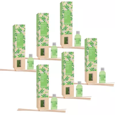 MIKAROMAS Patyczki zapachowe ZIELONE JABŁKO 30 ml, pakiet 6 opakowań