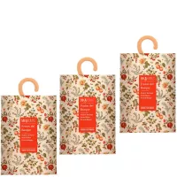 MIKAROMAS Saszetka zapachowa do szaf i szuflad OWOCE LEŚNE 100 ml, pakiet 3 opakowań