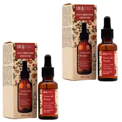 MIKAROMAS Olejek zapachowy koncentrat OWOCE LEŚNE 30 ml, pakiet 2 opakowań