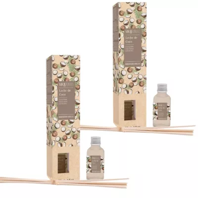 MIKAROMAS Patyczki zapachowe MLECZKO KOKOSOWE 30 ml, pakiet 2 opakowań