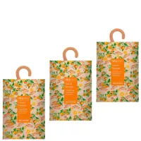MIKAROMAS Saszetka zapachowa  do szaf i szuflad CYNAMON I POMARAŃCZA 100 ml, pakiet 3 opakowań