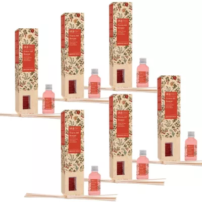 MIKAROMAS Patyczki zapachowe OWOCE LEŚNE 30 ml, pakiet 6 opakowań