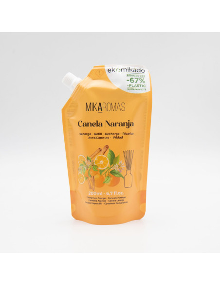 MIKAROMAS Olejek zapachowy Zapas folia CYNAMON POMARAŃCZA, 200 ml